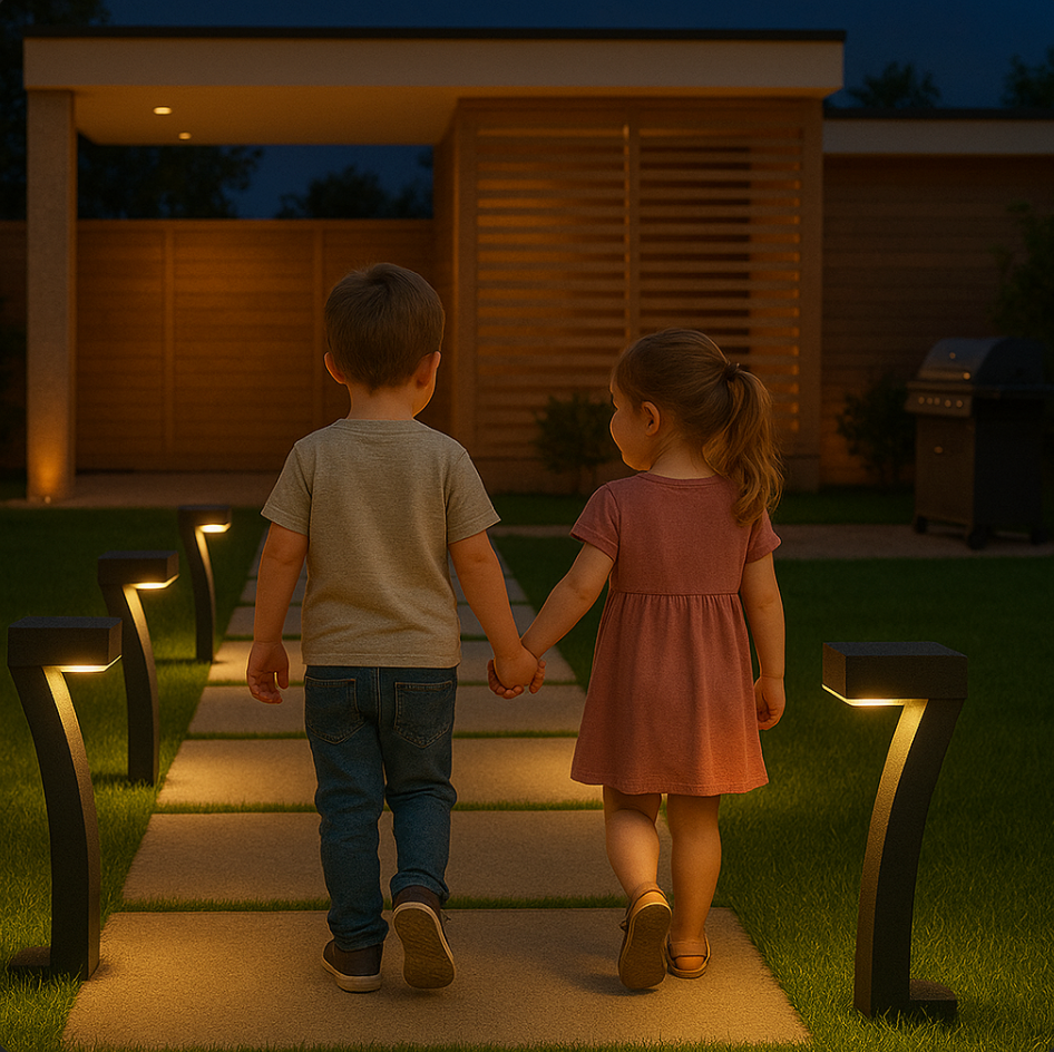 Automatic Waterproof Solar LED Garden Light