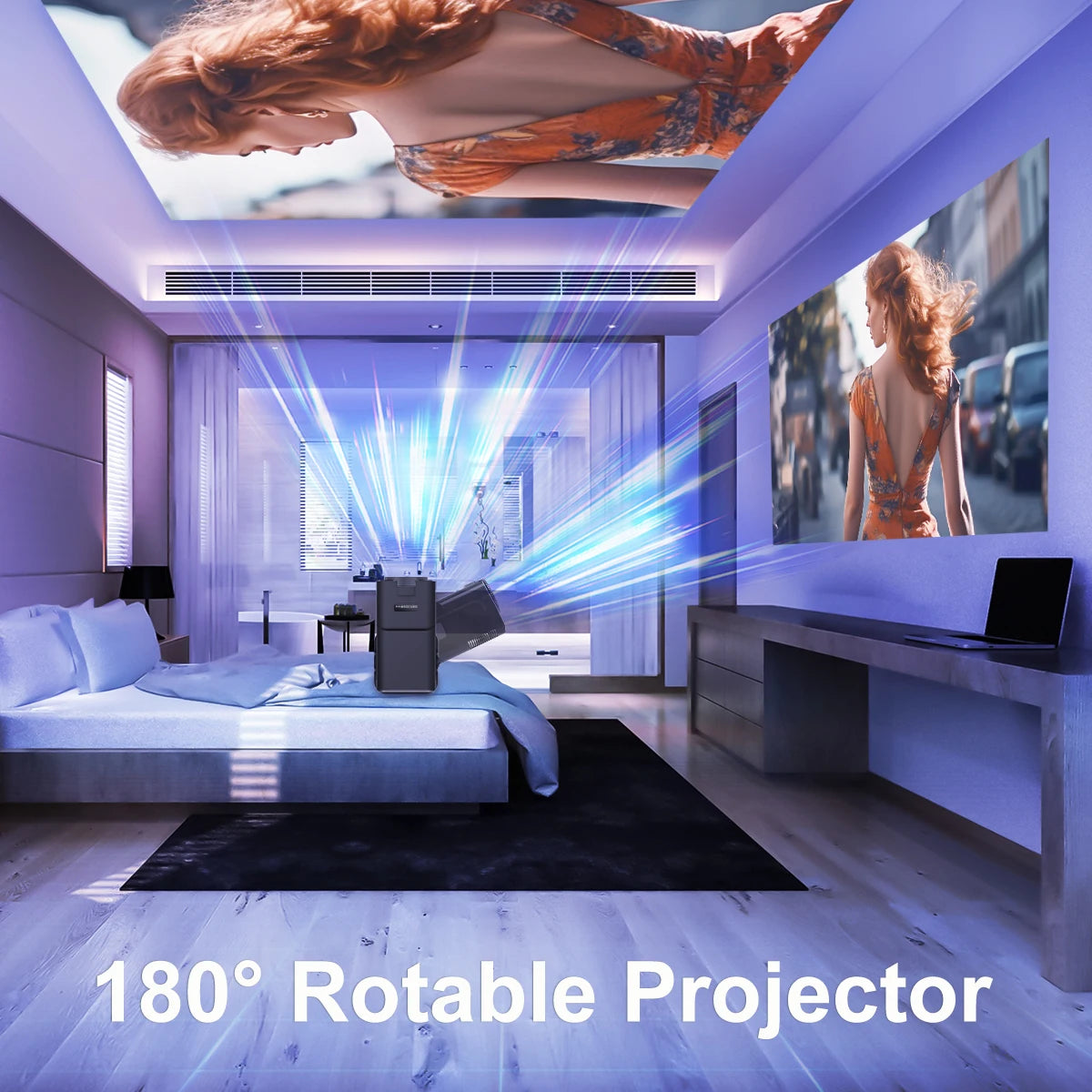 4K Portable Cinema Projector