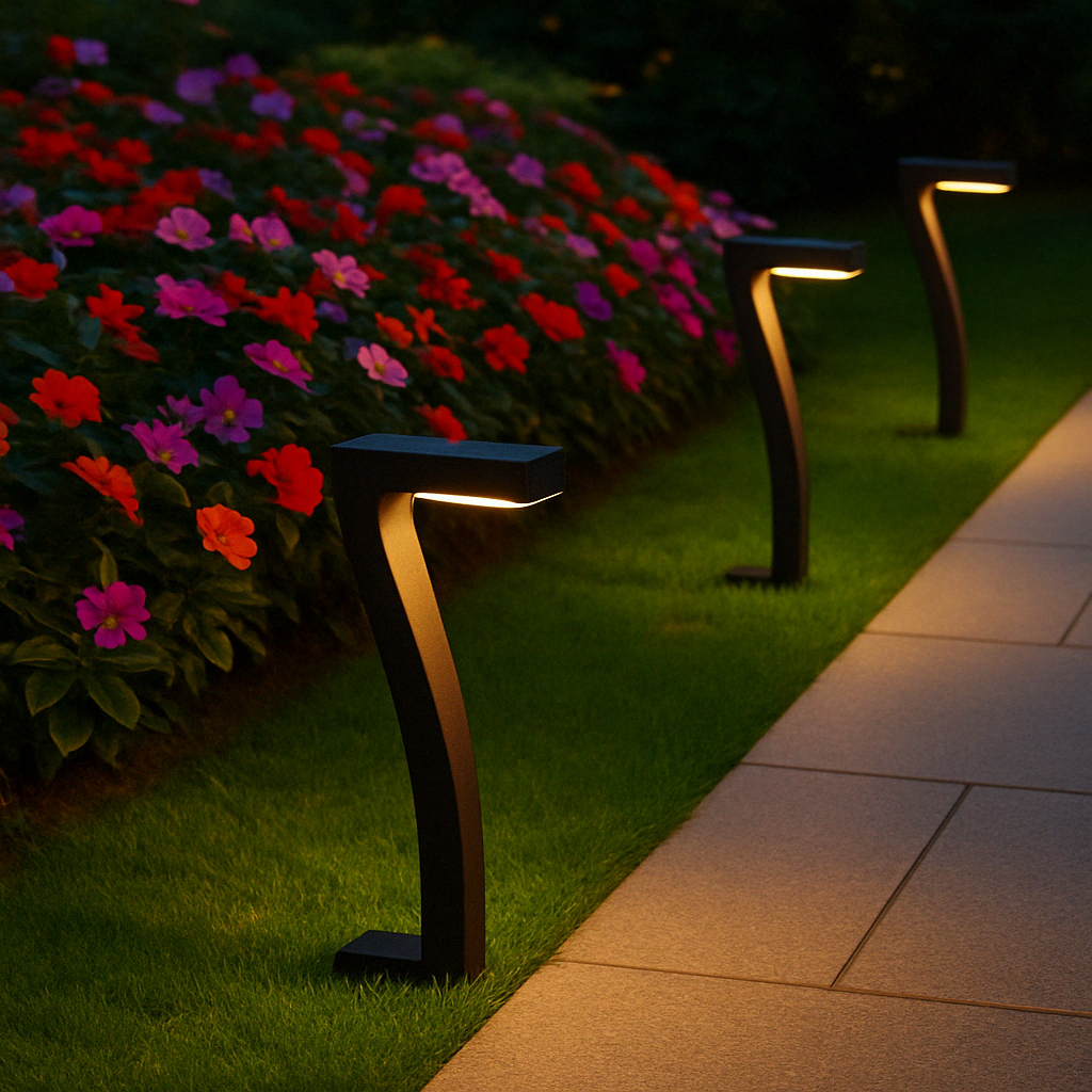 Automatic Waterproof Solar LED Garden Light