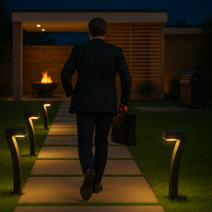 Automatic Waterproof Solar LED Garden Light
