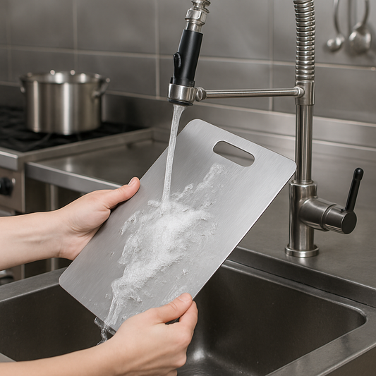 Ultra Hygienic Stainless Steel Kitchen Chopping Board