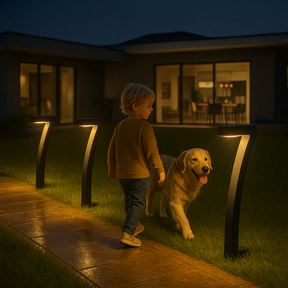 Automatic Waterproof Solar LED Garden Light