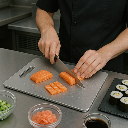 Ultra Hygienic Stainless Steel Kitchen Chopping Board