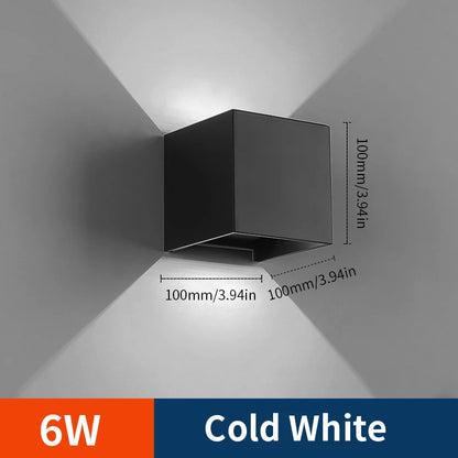 Modern Cube LED Wall Light