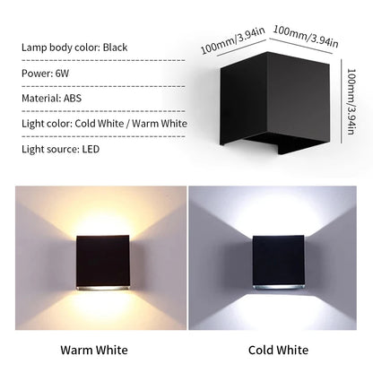 Modern Cube LED Wall Light