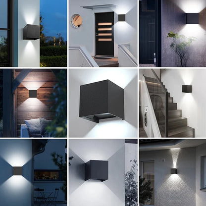 Modern Cube LED Wall Light