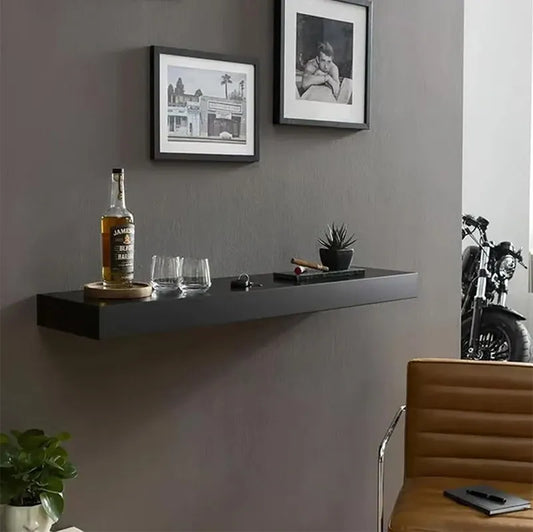 Floating Hidden Shelf With Secret Compartment