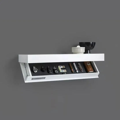 Floating Hidden Shelf With Secret Compartment