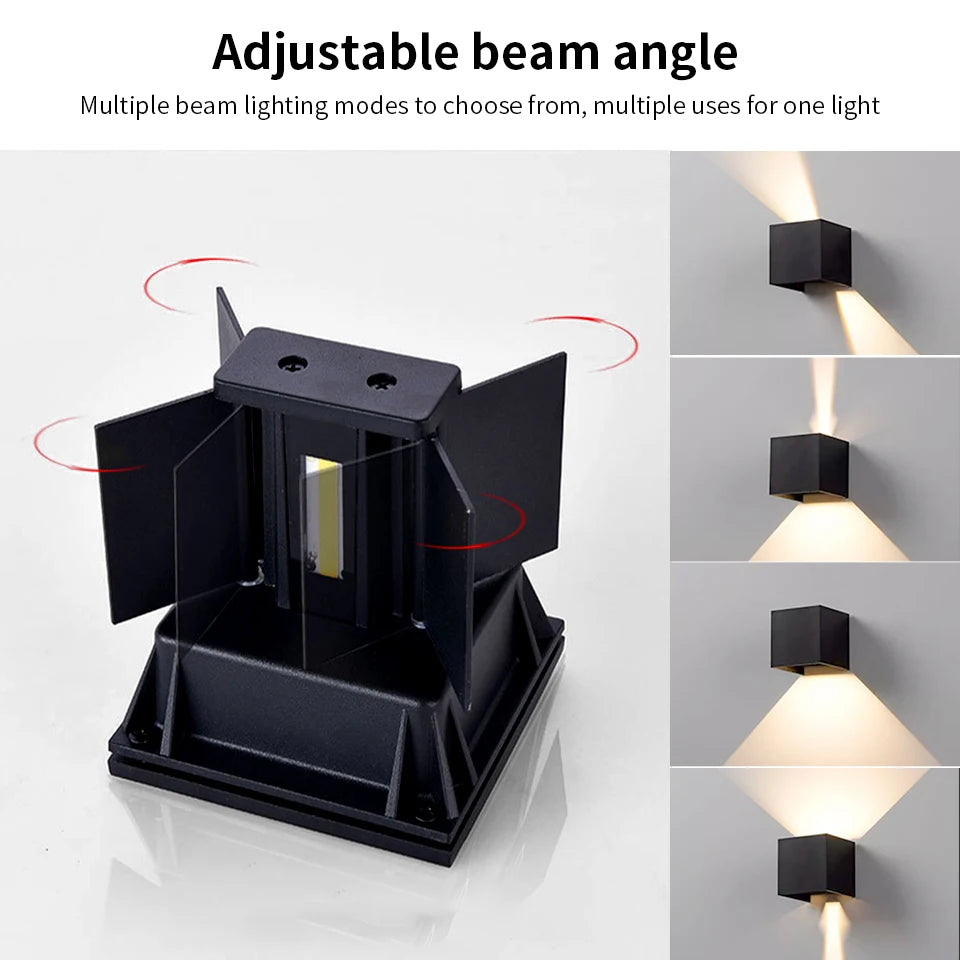 Modern Cube LED Wall Light