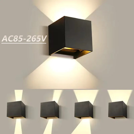 Modern Cube LED Wall Light